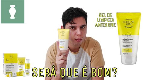 GEL DE LIMPEZA ANTIACNE O BOTICÁRIO Cuide se Bem YouTube