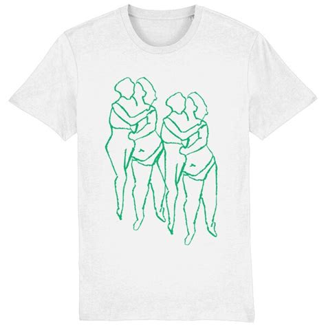Nude In Green Shirt Etsy