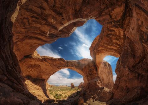 Double arch wallpaper - Happywall