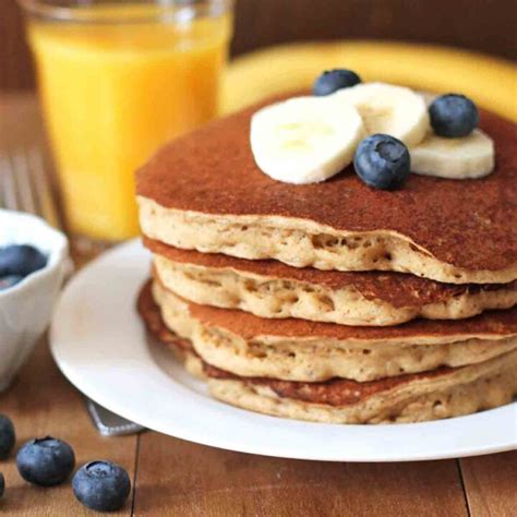 Fluffy Vegan Banana Pancakes With A Gf Option Delightful Adventures