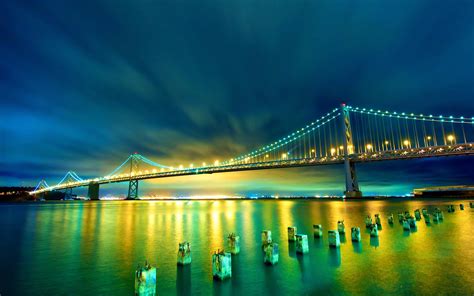 Bay Bridge wallpaper | nature and landscape | Wallpaper Better