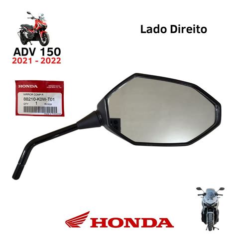 Espelho Retrovisor Direito Adv 150 2001 2023 Original Honda