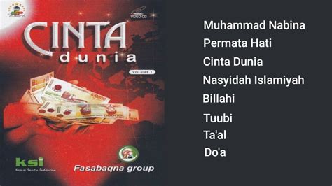 Fasabaqna Group Full Album Cinta Dunia Vol 1 Sholawat Qasidah