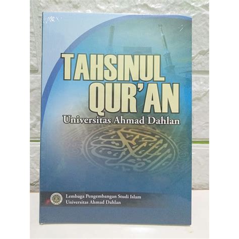 Jual Buku Tahsinul Qur An Panduan Belajar Tahsin Al Quran Shopee