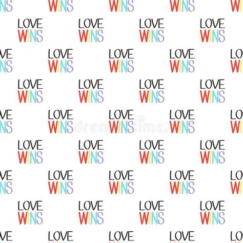 Vector Pride Doodle Seamless Pattern Lgbt Hearts With Rainbow Gay Parade Lgbtq Rights Symbol