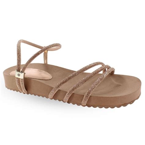 Papete Strass Cristal Nude 5232 Depp