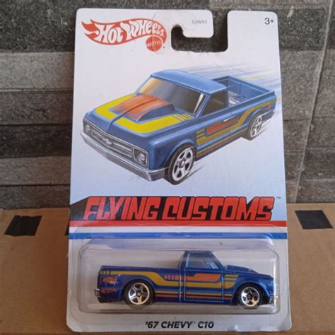 Jual Hot Wheels Hotwheels Chevy C Flying Customs Biru Pick Up Pickup Shopee Indonesia