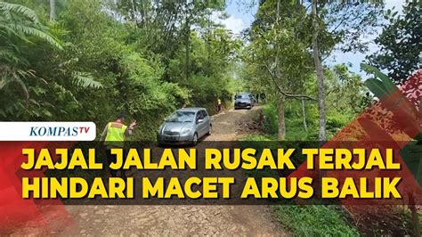 Hindari Macet Arus Balik Di Sukabumi Pemudik Lewati Jalur Offroad