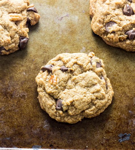 Vegan Chocolate Chip Pecan Cookies Wee Little Vegans