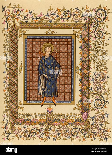 Medieval Illuminated Manuscript Border Hi Res Stock Photography And