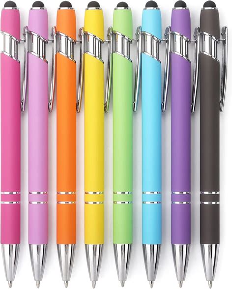 Bribobo Pack Ballpoint Pen In Stylus Retractable Ballpoint Pen