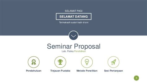 Download Template Ppt Seminar Proposal Gratis Terbaru - Free Power Point Template PPT Template