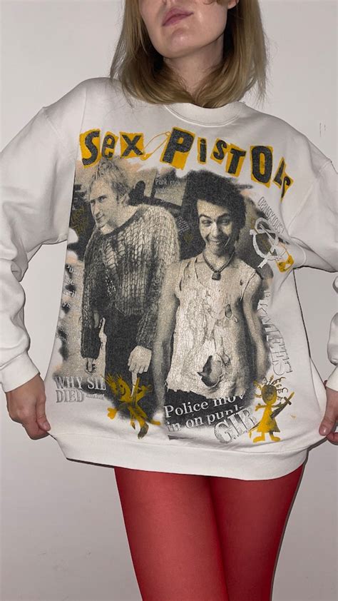 1980 S Sex Pistols Sid Vicious Sweater Gem