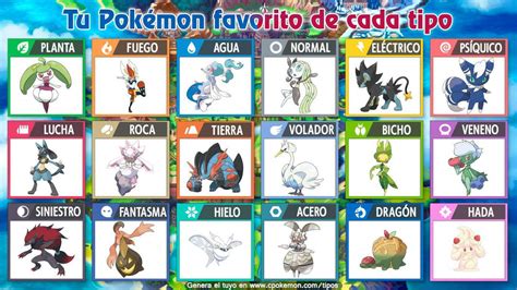 Mis Pokemon Favoritos de cada Tipo Pokémon En Español Amino