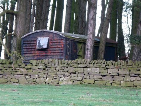 Old Railway Goods Van In Plantation Mike Quinn Geograph Britain