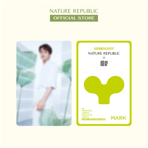 Nature Republic X Nct Herbology Photocard Mark Nature Republic