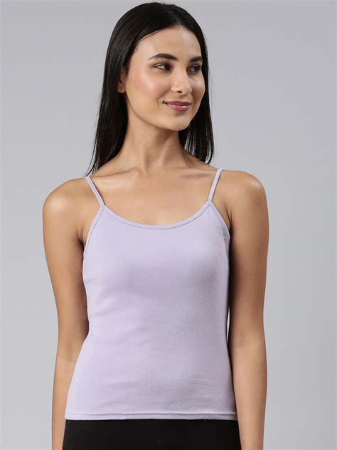 Buy Enamor Non Padded Slim Fit Pure Cotton Camisoles Camisoles For Women 25459856 Myntra