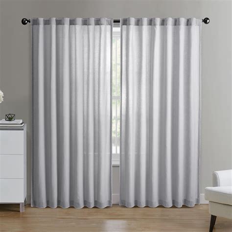 Better Homes & Gardens Whipstitch Silver Solid Rod Pocket Light