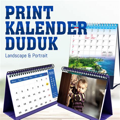 Print Kalender Meja A Isi Lbr Laminasi Beta Printing