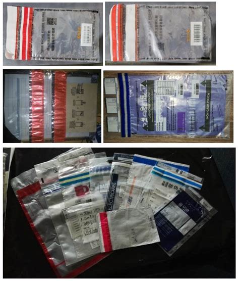 Plastic LDPE Tamper Evident Security Envelopes Bag Making Machine