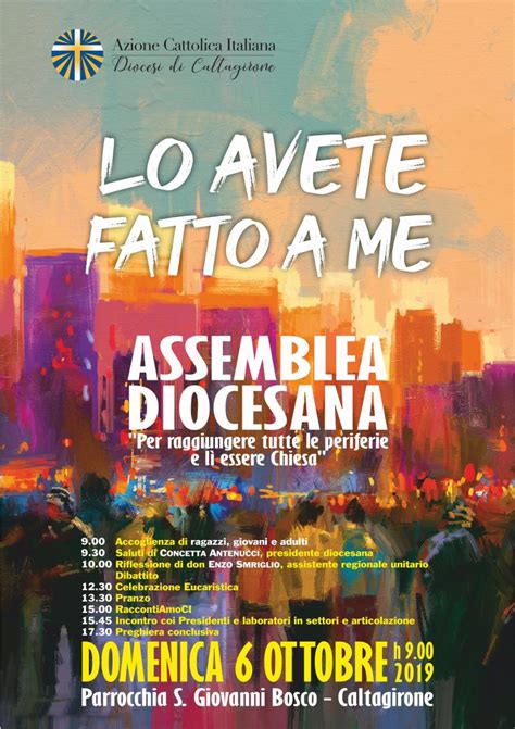 Assemblea Diocesana Di Azione Cattolica Per Raggiungere Tutte Le