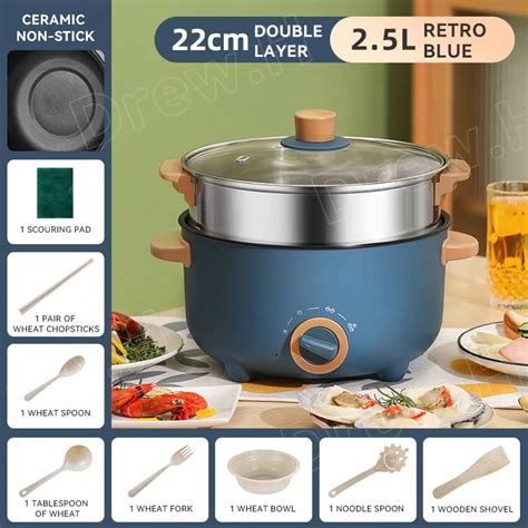 Electric Cooker Periuk Nasi Elektrik Pot Electric Cooker Multifunctional Pot Electric Hot