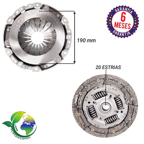 Kit Embreagem Honda Fit V Reman