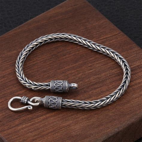 S Sterling Silver Bracelet Man S Sterling Silver Jewelry S