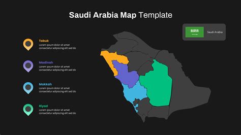 Saudi Arabia Map Powerpoint Template Slidebazaar