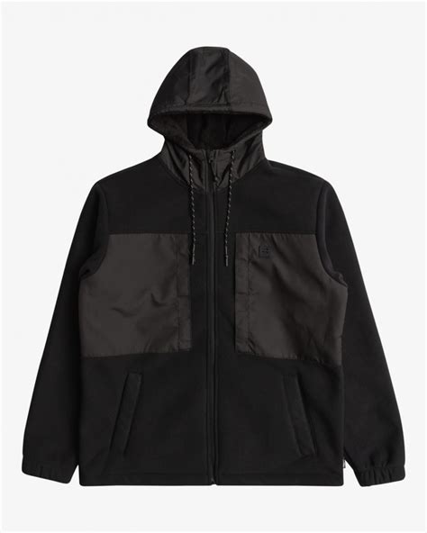 Купить мужская худи на молнии Boundary Sherpa (EBYFT00123-BLK) в ...