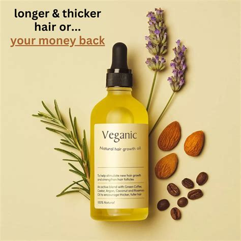 Veganic Natural Hair Growth Oil – veganic