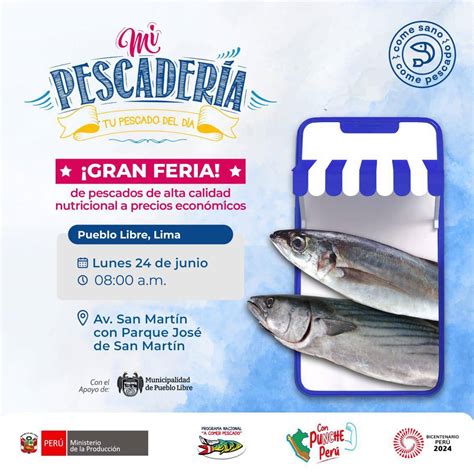 Feria Mi pescadería tu pescado del día Campañas Municipalidad