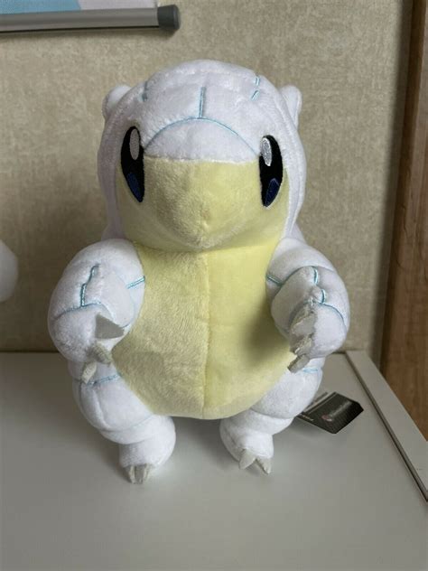 Pokémon Center Alolan Sandshrew Poké Plush Standard Authentic New With ...