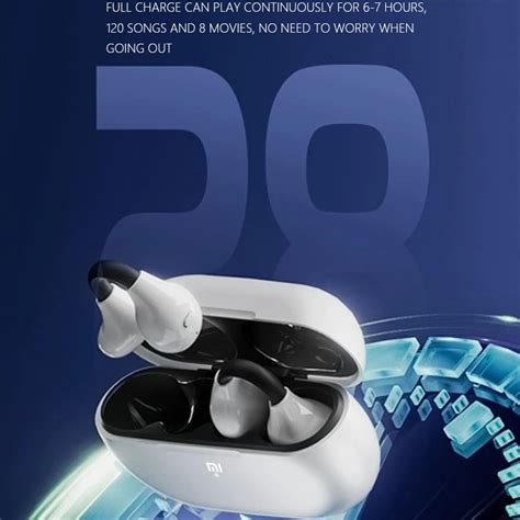 Беспроводные наушники Xiaomi, наушники с зажимом, Bluetooth, спортивные ...