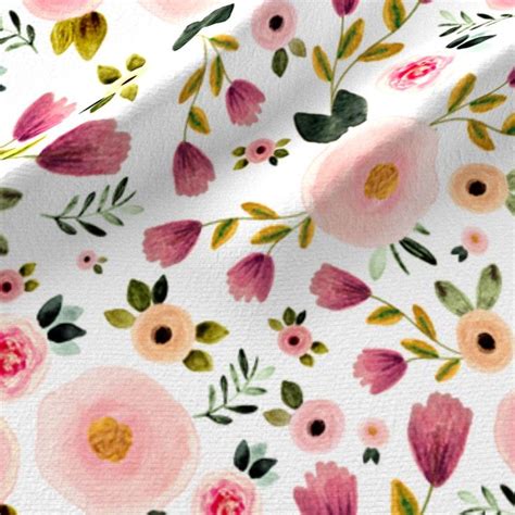 rsecretgardeninwhiteshoppreview nursery fabric floral baby