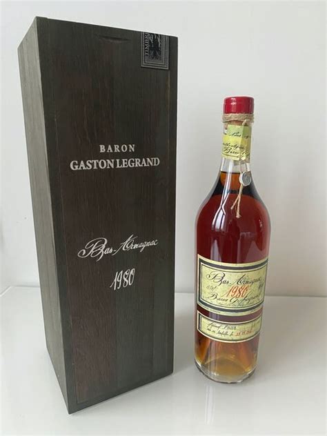 Baron Gaston Legrand 1980 - Bas-Armagnac Millésime - b. - Catawiki