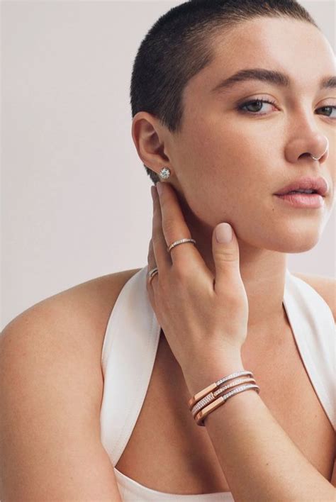 FLORENCE PUGH For Tiffany Co Lock Campaign 2023 HawtCelebs