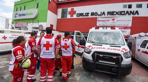 Cruz Roja Mexicana Env A T Cnicos En Urgencias M Dicas De Huixquilucan