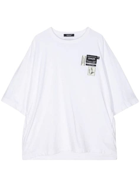 Undercover ロゴ Tシャツ ホワイト Farfetch Jp