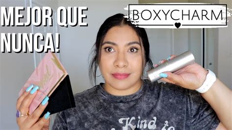 Boxy Charm Julio En Espa Ol Unboxing Youtube