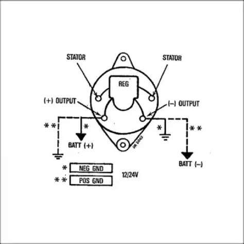 Wiring Diagram for Motorola Marine Alternator