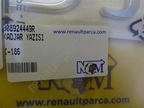 908924449R-KADJAR YAZISI MAİS » Yazılar | Renault Yedek Parça » NOM OTO