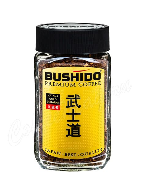Кофе Bushido растворимый 24 Karat Gold 95 г - купить кофе Бушидо ...