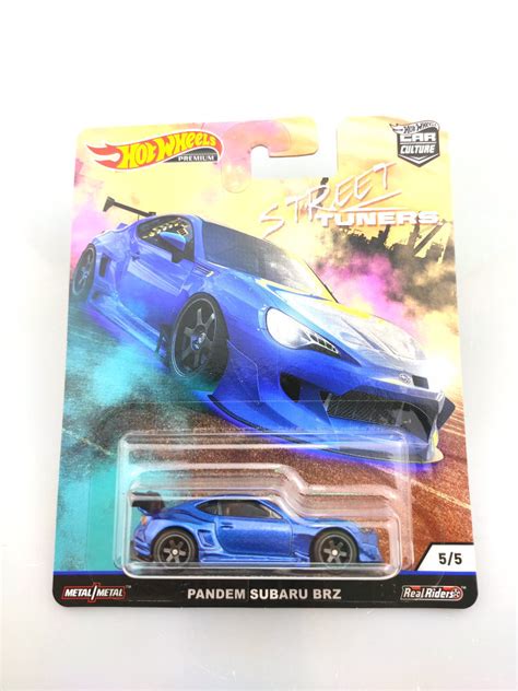 Машинка Hot wheels 1 64 УЛИЧНЫЕ ТЮНЕРЫ PANDEM SUBARU BRZ Collector Edition Metal Diecast Model