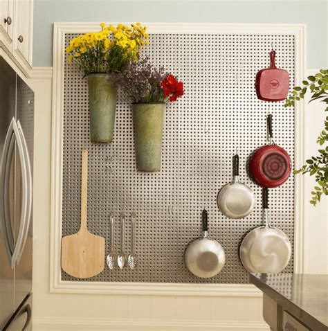 32 Smart And Practical Pegboard Ideas For Your Home - DigsDigs