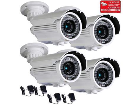 Videosecu Pack Outdoor Weatherproof Indoor Security Camera Built In