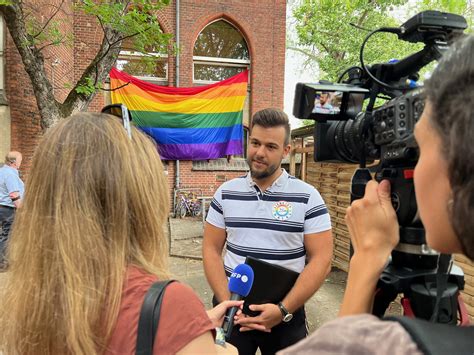 Rainbow Flag At Ibn Rushd Goethe Mosque Berlin Pride Csd Berlin