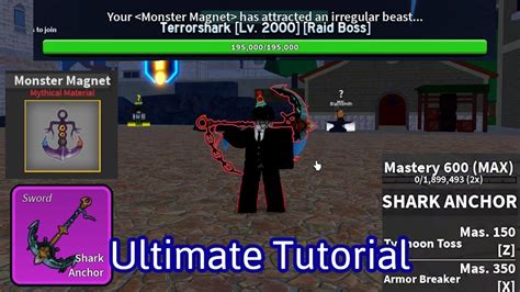 How To Get Shark Anchor In Blox Fruitsmaterial Cost Showcase Upgrade