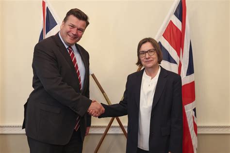 Ministry Of Defence On Twitter Defence Minister Jsheappey Met