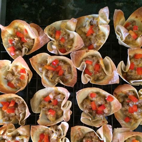 Won Ton Wrapper Appetizers Recipe Allrecipes